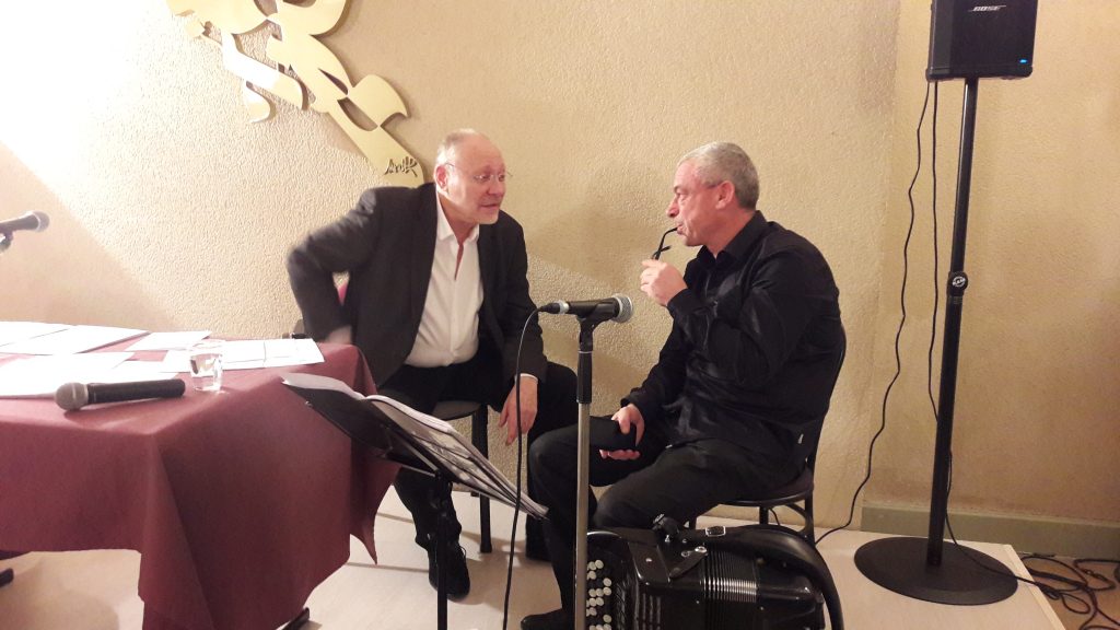 photo évènement : dîner-débat "l'humour juif" avec Gérard Rabinovitch et Philippe Mallard