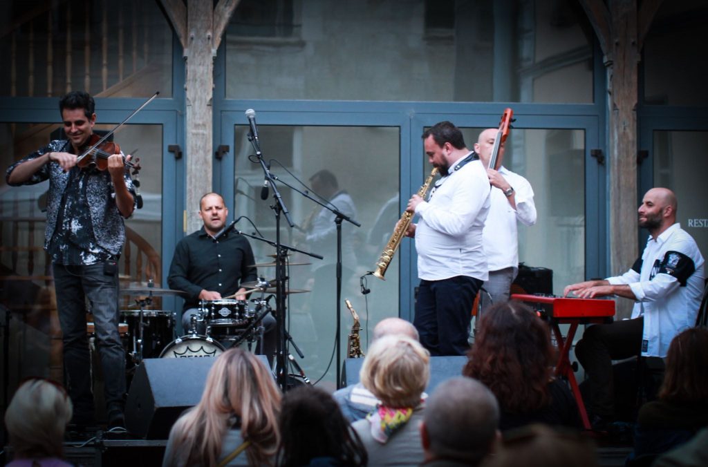fête de la musique. Concert du groupe Max Klezmer Band, en partenariat avec l'Institut Polonais de Paris